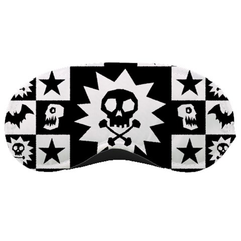 Gothic Punk Skull Sleeping Mask from UrbanLoad.com Front
