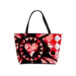 Love Heart Splatter Classic Shoulder Handbag
