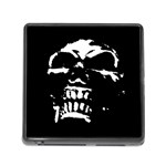 Morbid Skull Memory Card Reader with Storage (Square)