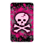 Pink Skull Star Splatter Memory Card Reader (Rectangular)