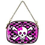 Pink Star Skull Chain Purse (One Side)