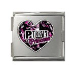 Punk Princess Mega Link Heart Italian Charm (18mm)