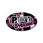 Punk Princess Sticker (Oval)