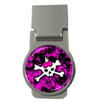 Punk Skull Princess Money Clip (Round)