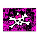 Punk Skull Princess Sticker A4 (10 pack)