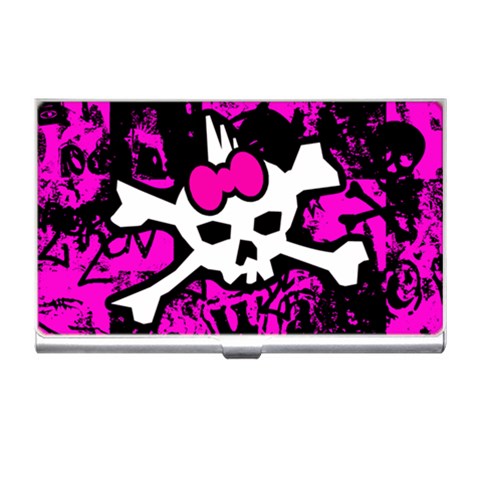 Punk Skull Princess Business Card Holder from UrbanLoad.com Front