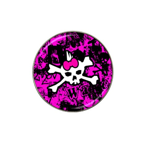 Punk Skull Princess Hat Clip Ball Marker (10 pack) from UrbanLoad.com Front