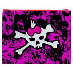 Punk Skull Princess Cosmetic Bag (XXXL) from UrbanLoad.com Back