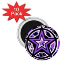 Purple Star 1.75  Magnet (10 pack) 