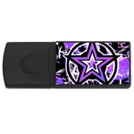 Purple Star USB Flash Drive Rectangular (4 GB)