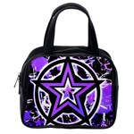 Purple Star Classic Handbag (One Side)