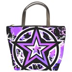 Purple Star Bucket Bag