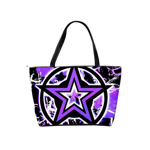 Purple Star Classic Shoulder Handbag from UrbanLoad.com Back
