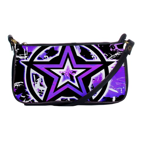 Purple Star Shoulder Clutch Bag from UrbanLoad.com Front