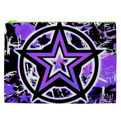 Purple Star Cosmetic Bag (XXL) from UrbanLoad.com Front