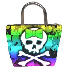 Rainbow Skull Bucket Bag from UrbanLoad.com Back
