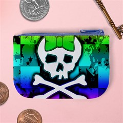 Rainbow Skull Mini Coin Purse from UrbanLoad.com Back