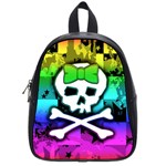 Rainbow Skull School Bag (Small)