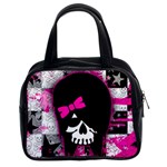 Scene Kid Girl Skull Classic Handbag (Two Sides)