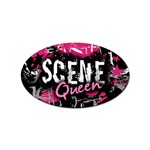 Scene Queen Sticker Oval (10 pack)