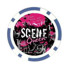 Scene Queen Poker Chip Card Guard (10 pack) from UrbanLoad.com Back