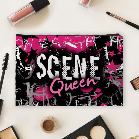 Scene Queen Cosmetic Bag (Large) from UrbanLoad.com Back