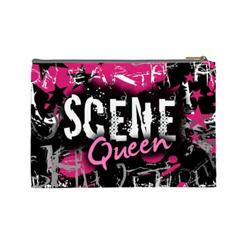 Scene Queen Cosmetic Bag (Large) from UrbanLoad.com Back