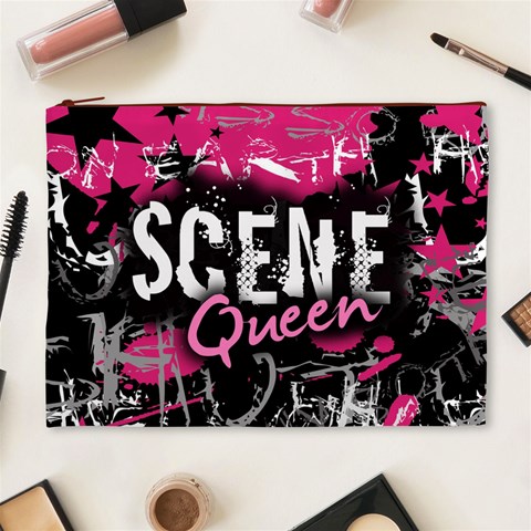 Scene Queen Cosmetic Bag (XL) from UrbanLoad.com Front
