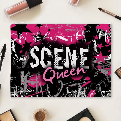 Scene Queen Cosmetic Bag (XL) from UrbanLoad.com Front