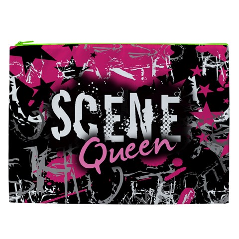 Scene Queen Cosmetic Bag (XXL) from UrbanLoad.com Front
