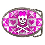 Skull Princess Belt Buckle