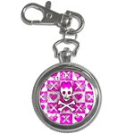 Skull Princess Key Chain Watch