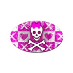 Skull Princess Sticker (Oval)