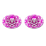 Skull Princess Cufflinks (Oval)