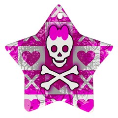 Skull Princess Star Ornament (Two Sides) from UrbanLoad.com Front