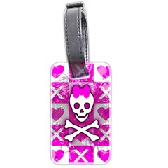Skull Princess Luggage Tag (two sides) from UrbanLoad.com Front