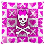 Skull Princess Large Cushion Case (One Side)