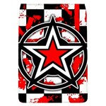 Star Checkerboard Splatter Removable Flap Cover (Large)