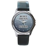 Design1055 Round Metal Watch