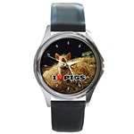 Design1063 Round Metal Watch