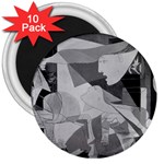 Pablo Picasso - Guernica Round 3  Magnet (10 pack)