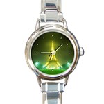 Design1036 Round Charm Watch