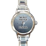 Design1055 Round Charm Watch