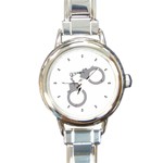 Design1071 Round Charm Watch