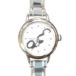 Design1072 Round Charm Watch