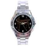 Use Your Dog Photo Labrador Stainless Steel Analogue Men’s Watch