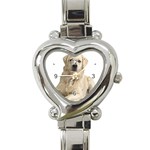 Use Your Dog Photo Labrador Heart Italian Charm Watch