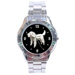 Use Your Dog Photo Poodle Stainless Steel Analogue Men’s Watch