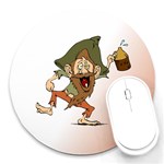 Design1075 Round Mousepad