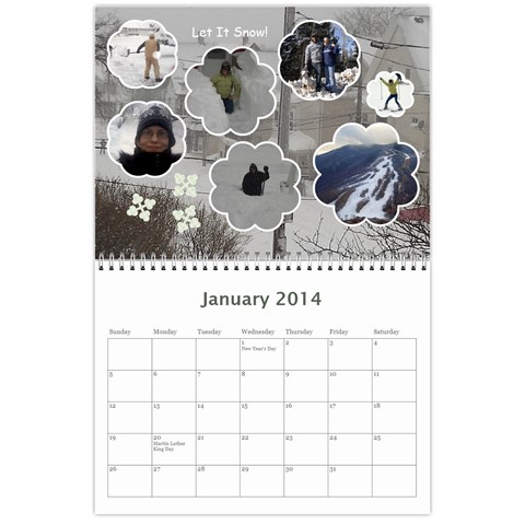 Alyssa Wall Calendar 11 x 8.5 (12 Month